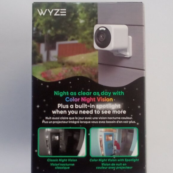 WAYZE CAMERA INDOOR/OUTDOOR 2.5K COLOUR NIGHT VISION PLUS A BUILT IN SPOT-LIGHT - Picture 2 of 13